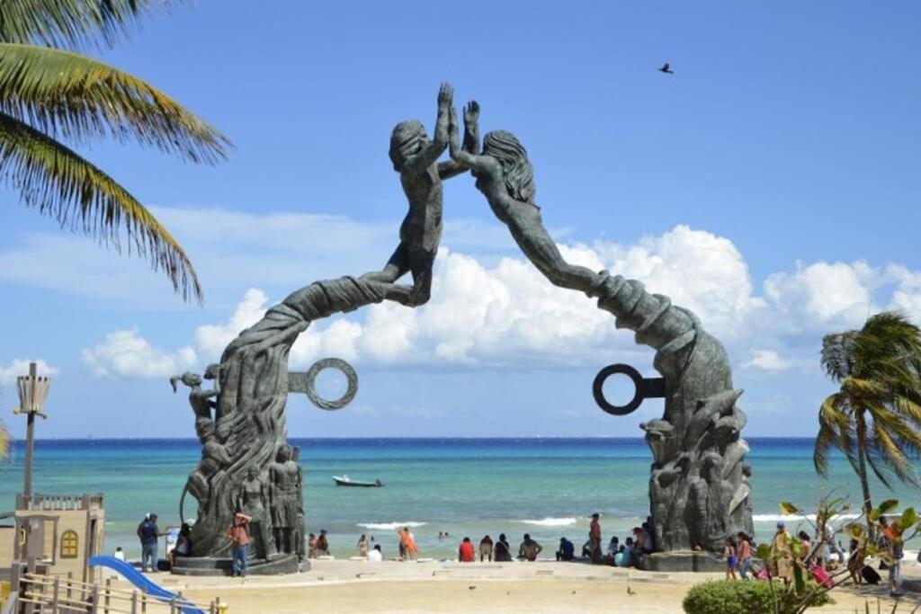 Bonita Casa A Dos Cuadras Del Mar Villa Playa del Carmen Eksteriør billede